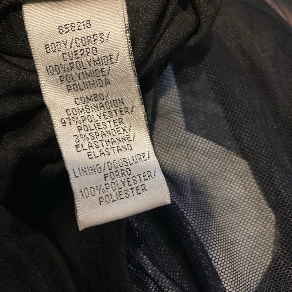 Js Collections Sz2 Black Sewn Stripe Design Dress - image 6